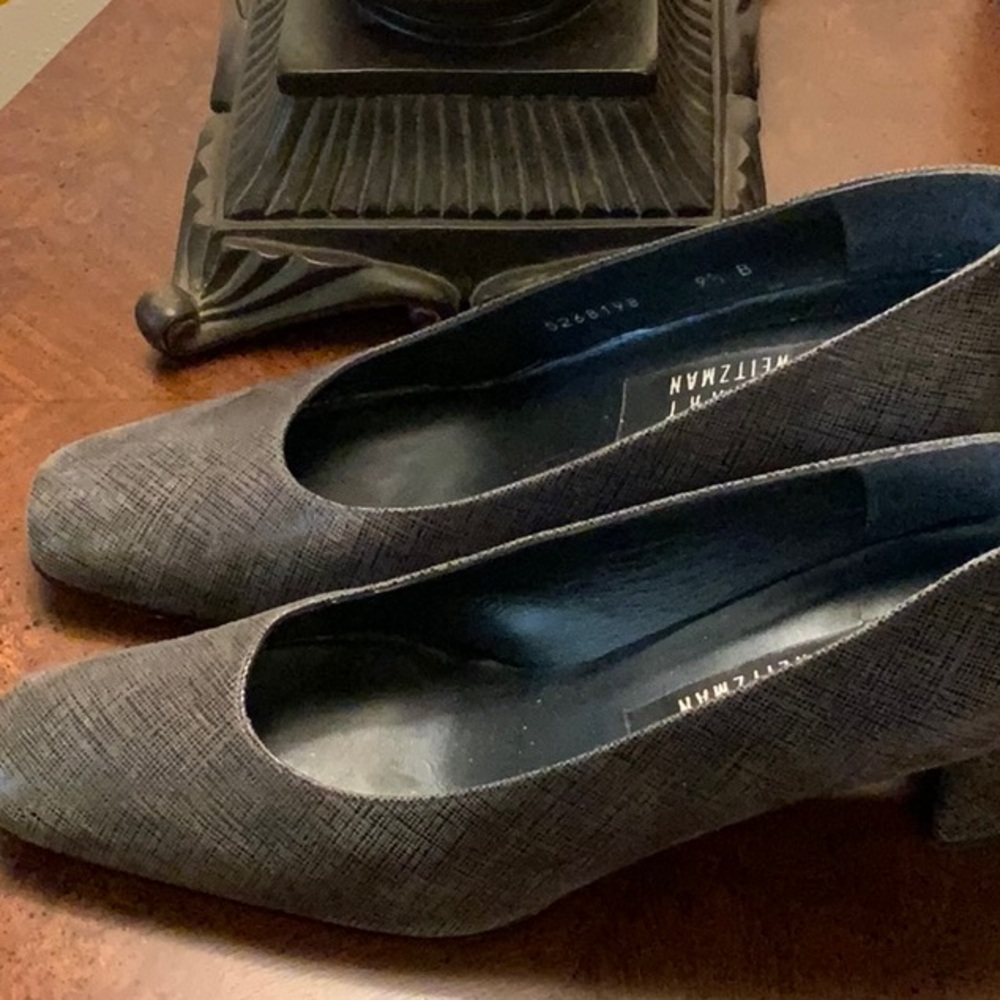 Stuart Weitzman Gray Matrix Napa - image 3